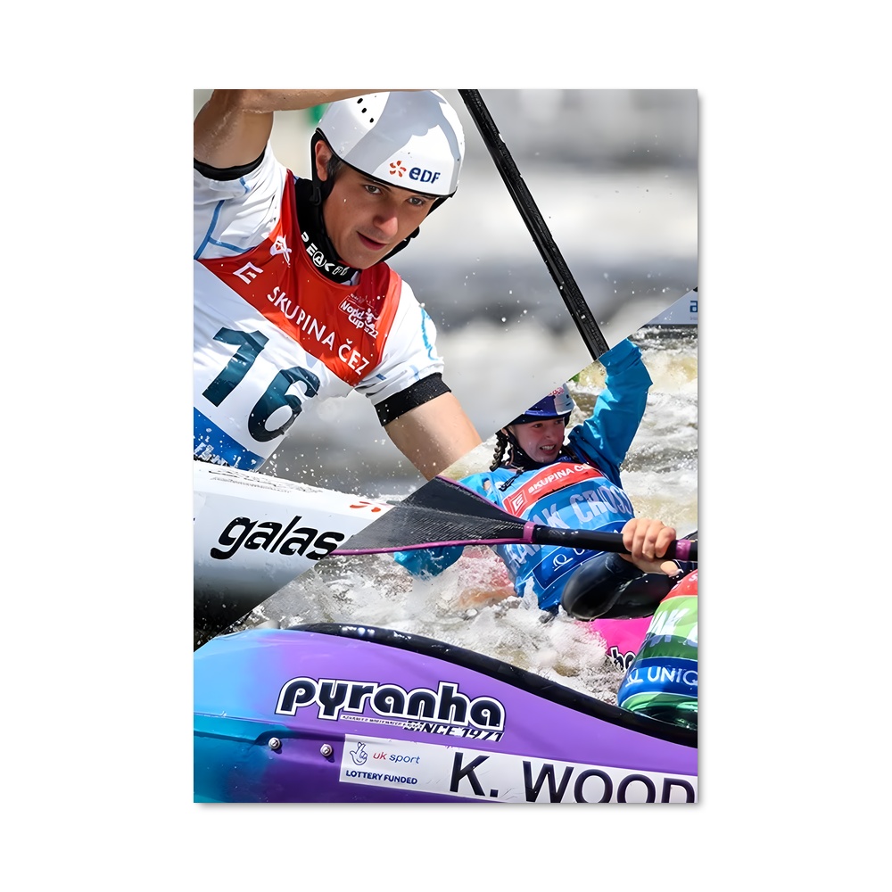 Poster Slalom Émotion